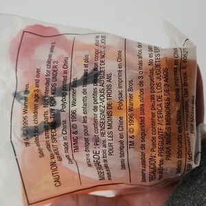 Vintage 1996 McDonalds Space Jam Daffy Duck Happy Meal